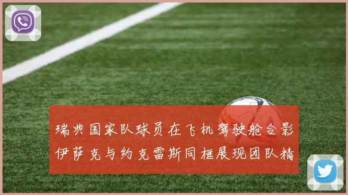 瑞典国家队球员在飞机驾驶舱合影伊萨克与约克雷斯同框展现团队精神